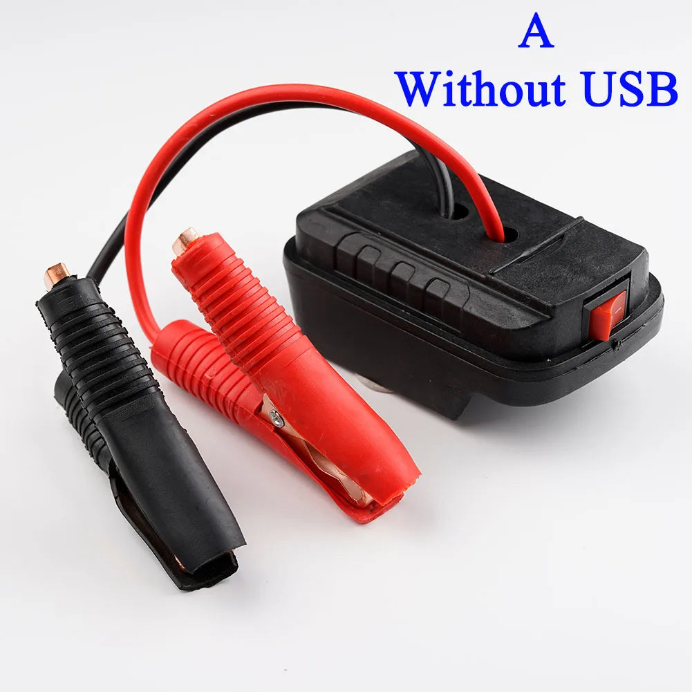 Portable Car Battery Jump Starter Compatible with Makita Lithium Batteries