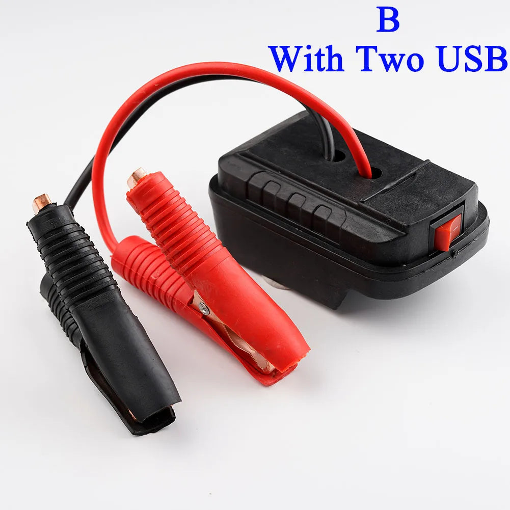 Portable Car Battery Jump Starter Compatible with Makita Lithium Batteries