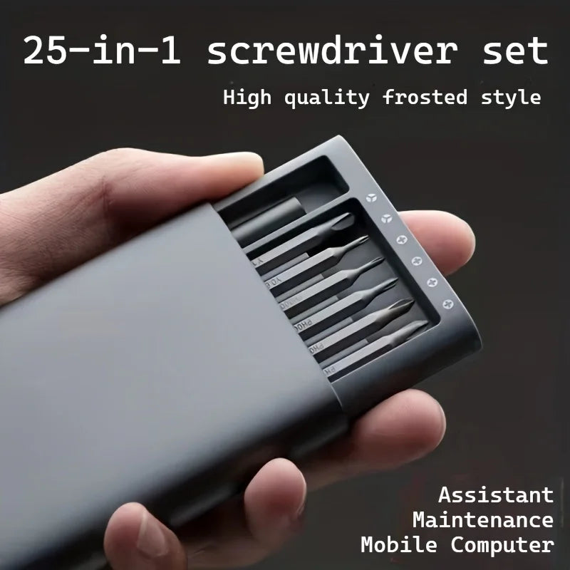 25-in-1 Precision Mini Screwdriver Set for Electronics Repair