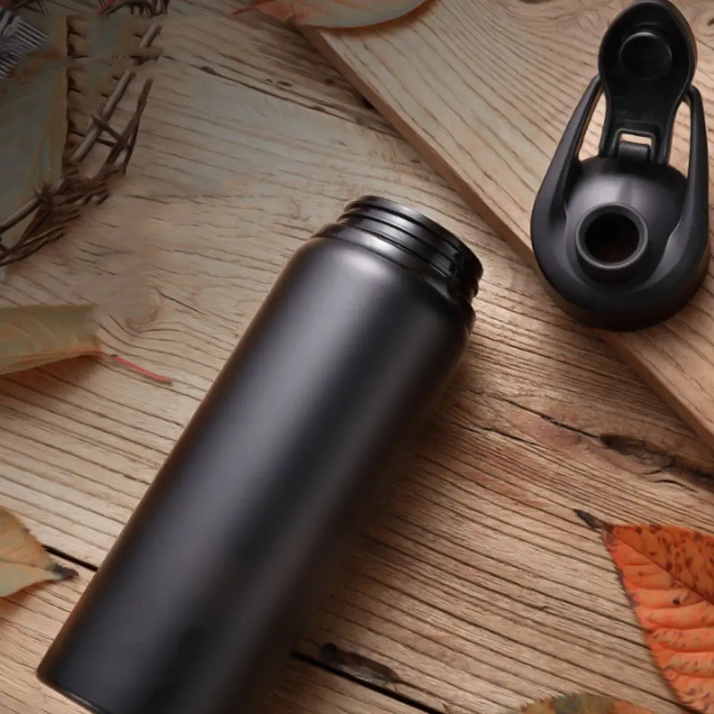Stainless Steel Sports Bicycle Water Bottle Sport Drinking Bottle Unbreakable Capacity Travel Mug Hiking