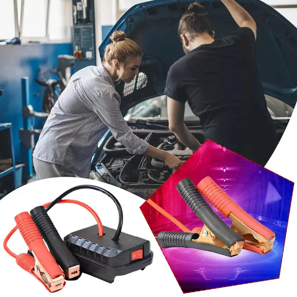 Portable Car Battery Jump Starter Compatible with Makita Lithium Batteries