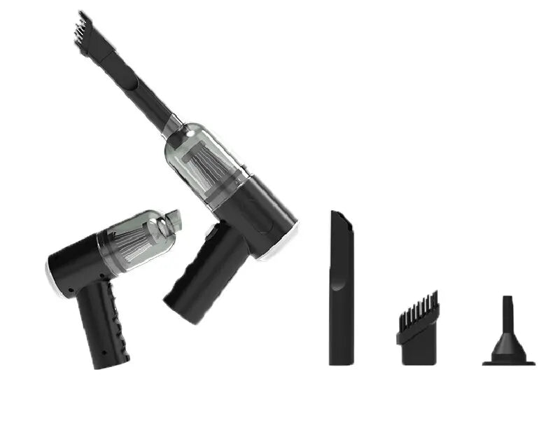 Wireless 1200mAh Portable Car Vacuum Cleaner for Wet & Dry Use