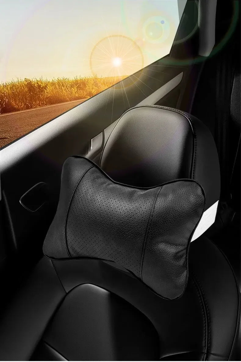 Neck Support Pillow Breathable Mesh Auto Seat Cushion Head and Neck Rest Comfort