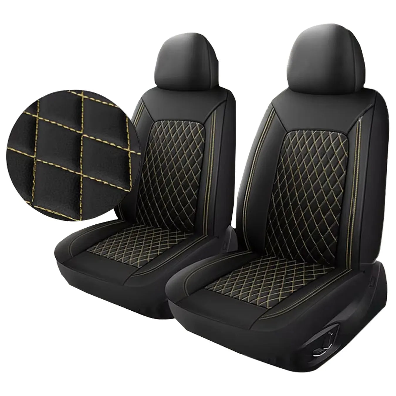 Universal Faux Leather All-Season Leather Car Seat Covers