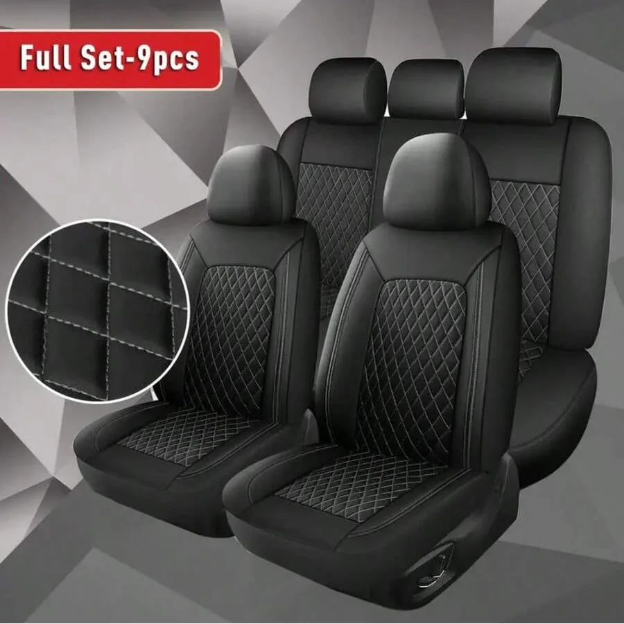 Universal Faux Leather All-Season Leather Car Seat Covers
