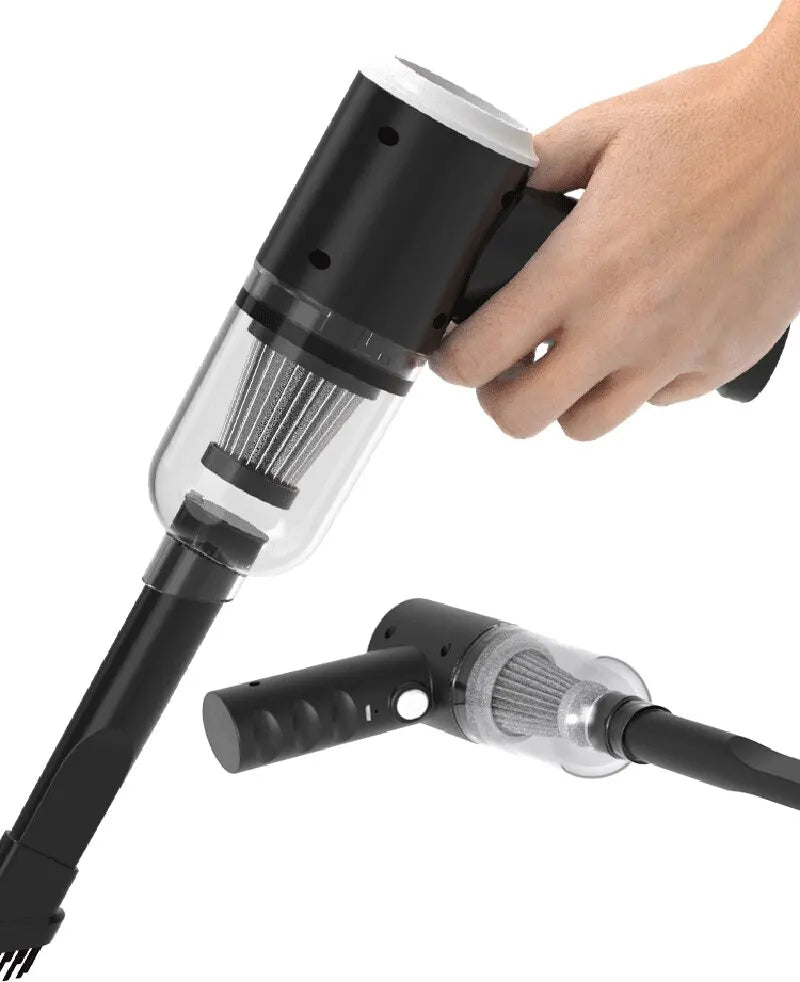 Wireless 1200mAh Portable Car Vacuum Cleaner for Wet & Dry Use