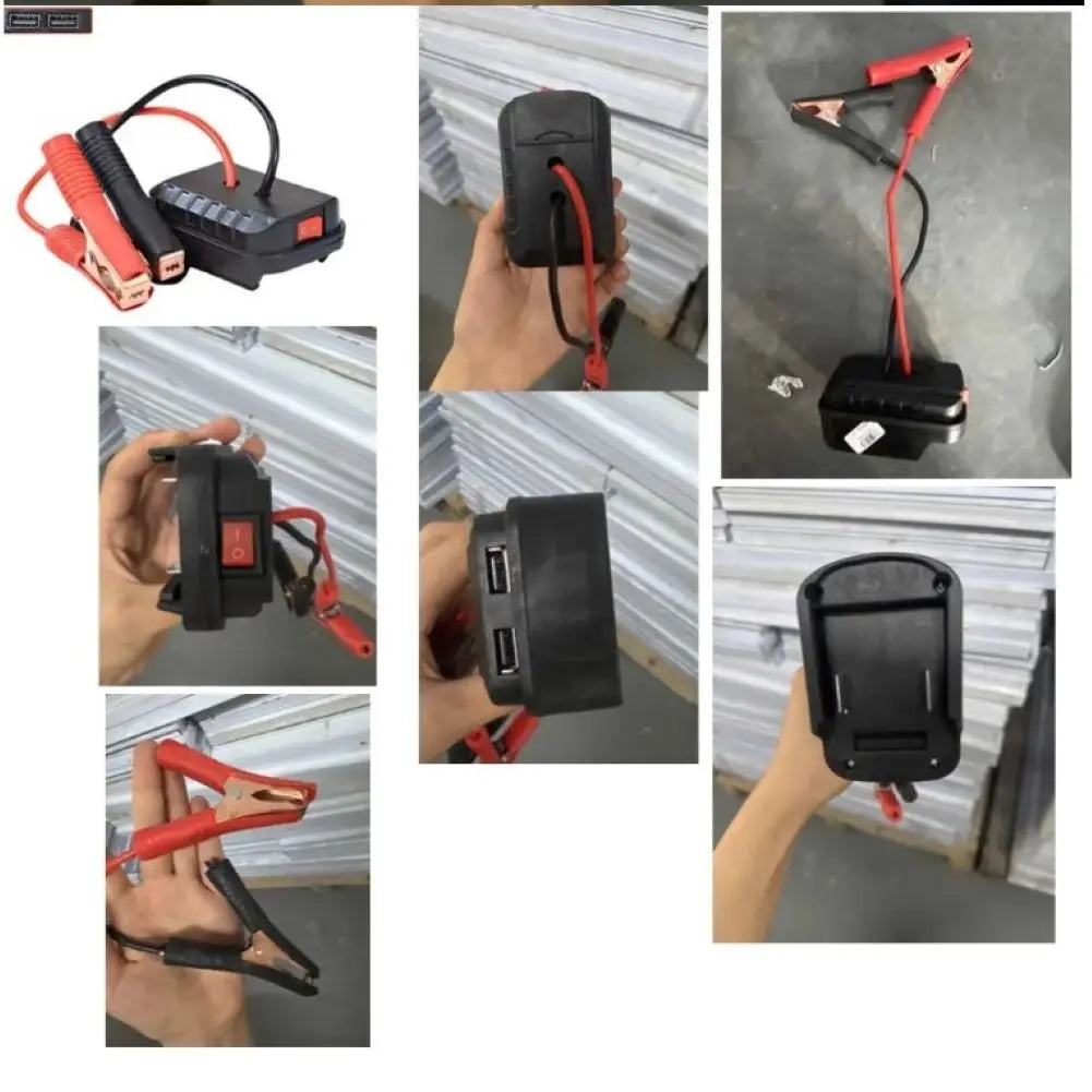 Portable Car Igniter Adapter for Makita Lithium Battery Jump Starter