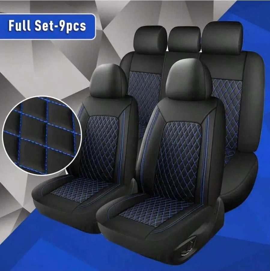 Universal Faux Leather All-Season Leather Car Seat Covers