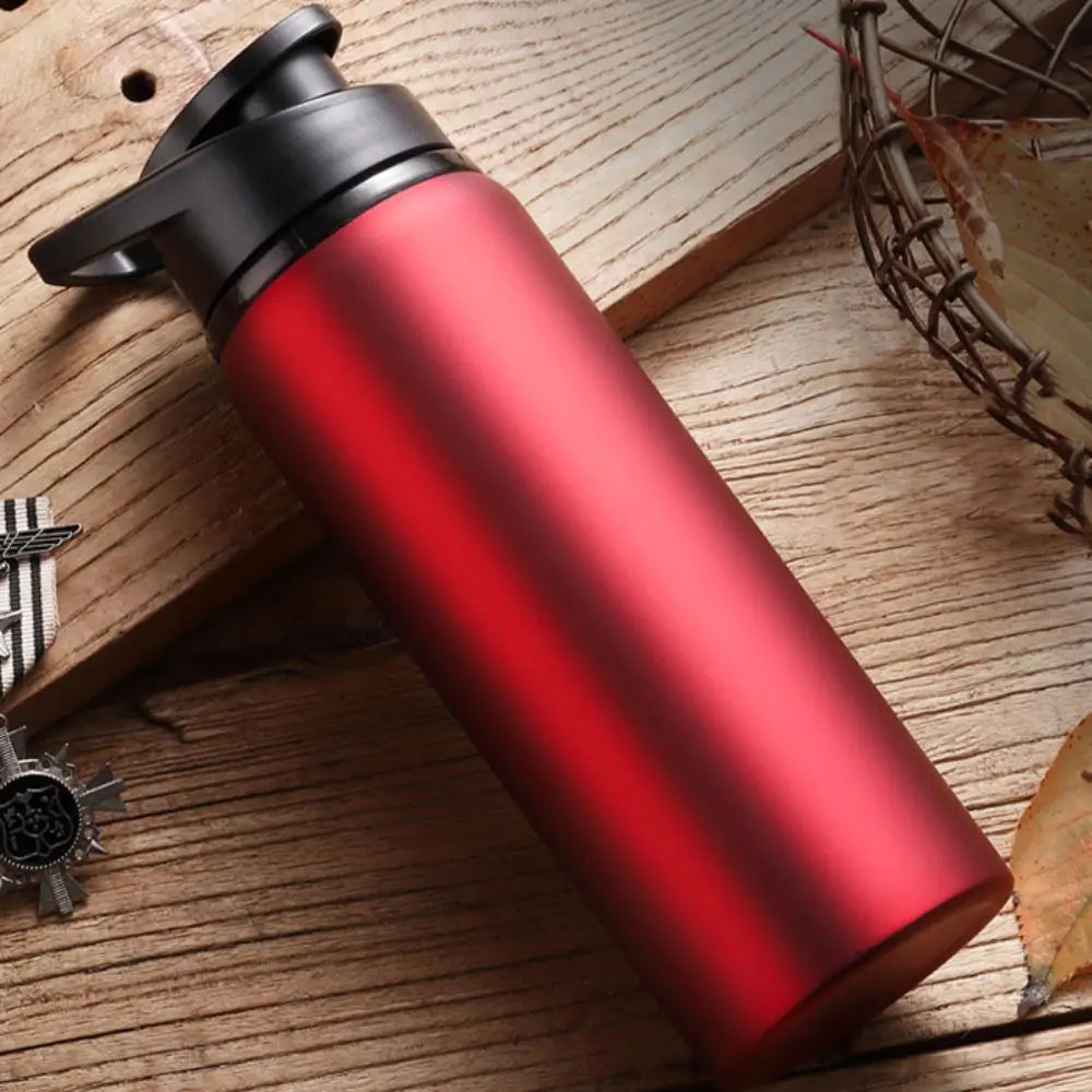 Stainless Steel Sports Bicycle Water Bottle Sport Drinking Bottle Unbreakable Capacity Travel Mug Hiking