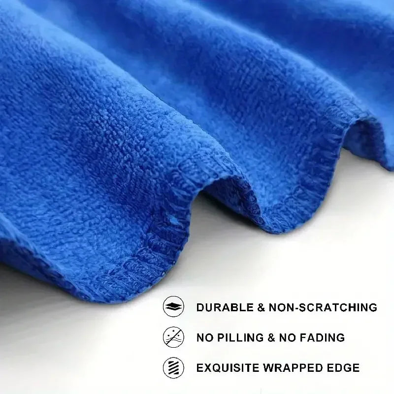 200 PCS Microfiber Car Cleaning Towels – Bulk Detailing &amp; Drying Cloth Set