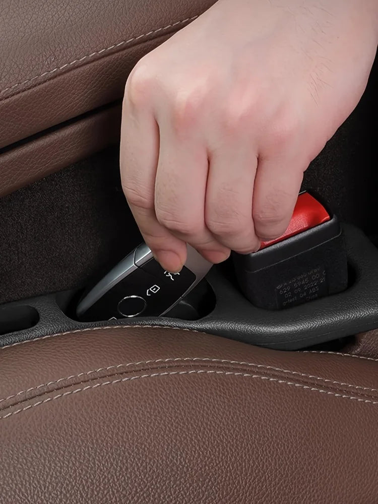 Seat Gap Filler Organizer Pu Waterproof Car Seat Gap Plug Strip