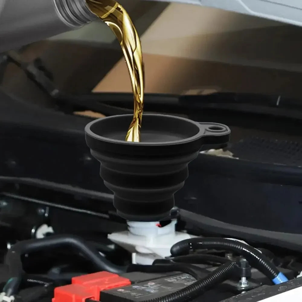 Fluid Funnel for Oil, Fuel & Washer Fluid Universal Auto