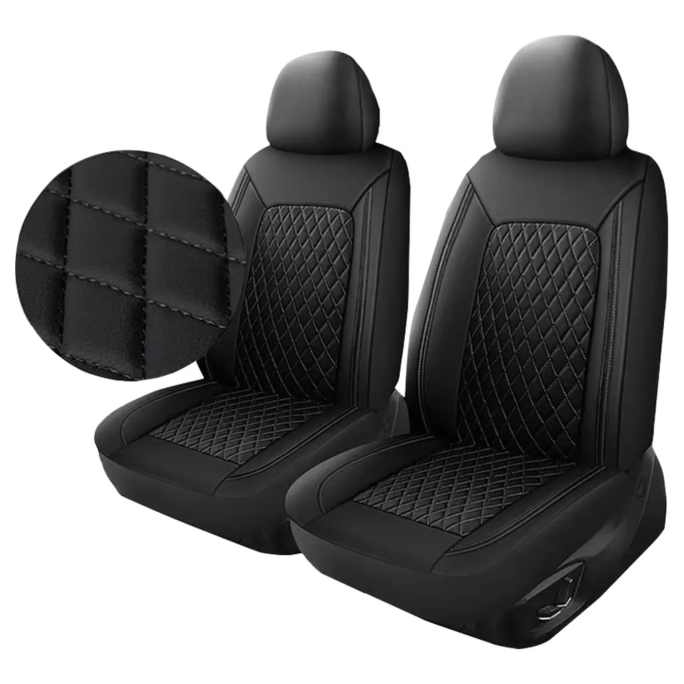 Universal Faux Leather All-Season Leather Car Seat Covers