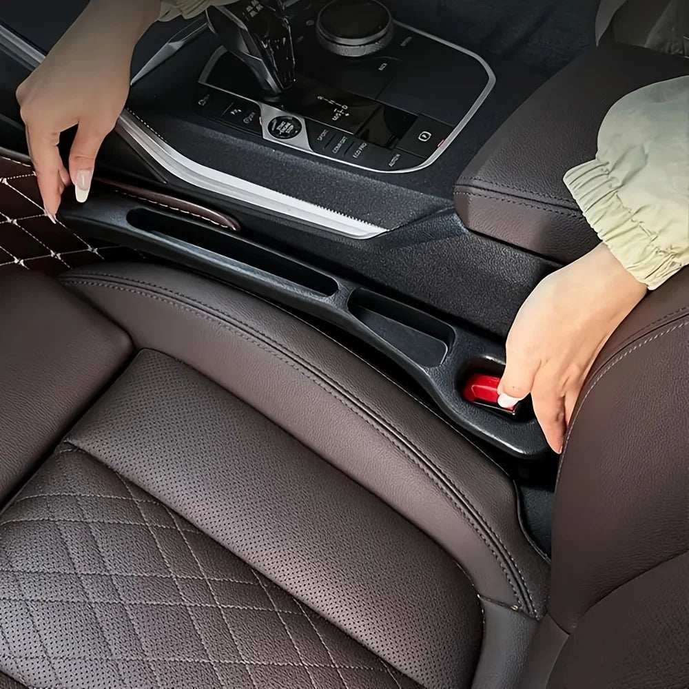 Seat Gap Filler Organizer Pu Waterproof Car Seat Gap Plug Strip