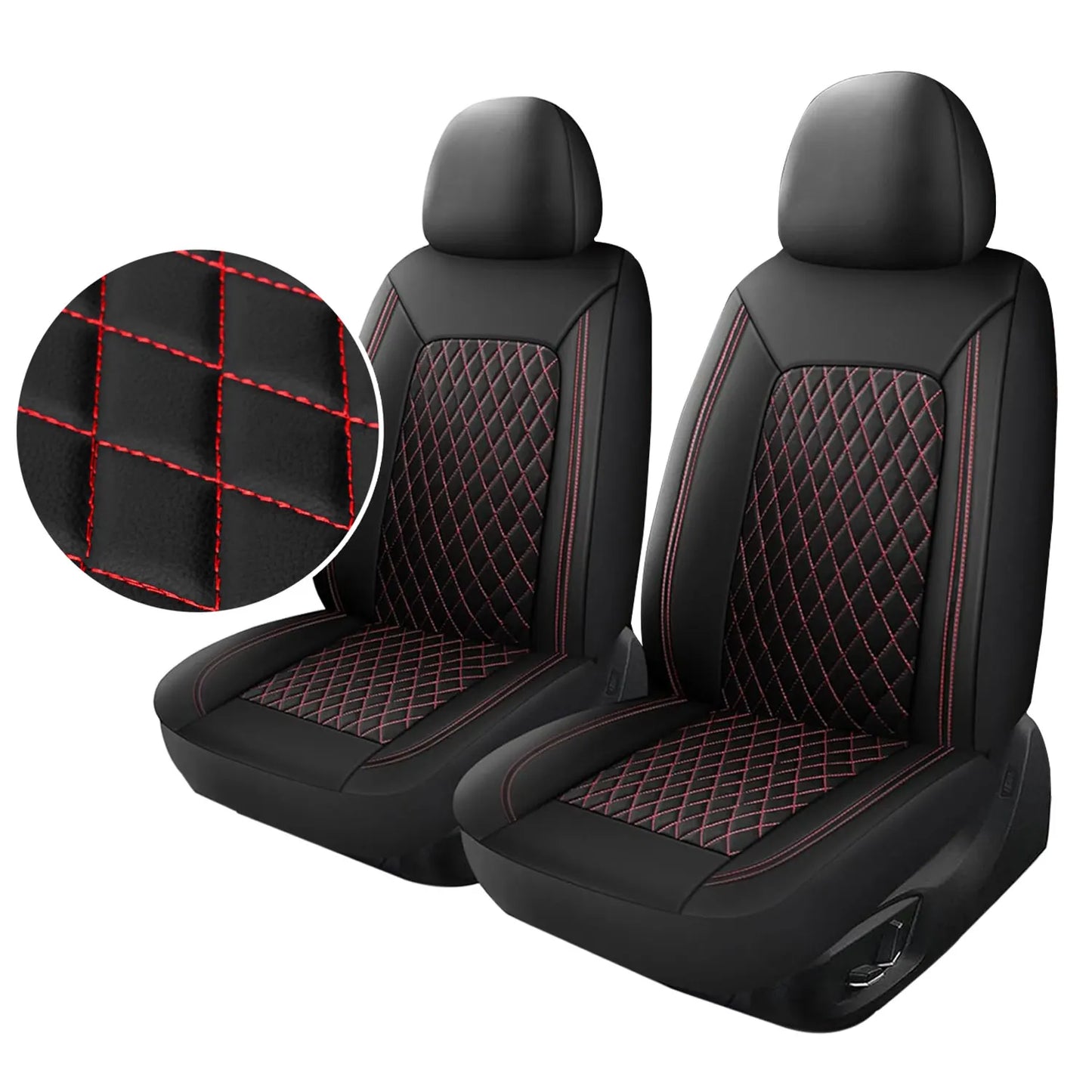 Universal Faux Leather All-Season Leather Car Seat Covers