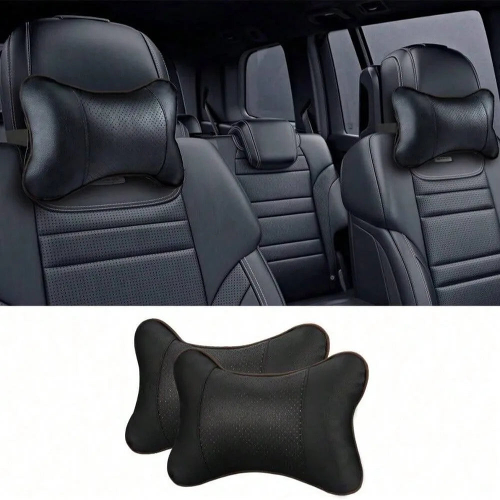 Neck Support Pillow Breathable Mesh Auto Seat Cushion Head and Neck Rest Comfort