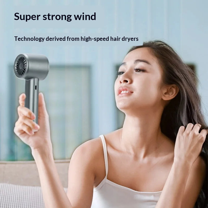 High-Speed USB Handheld Fan Rechargeable Mini Cooling Device