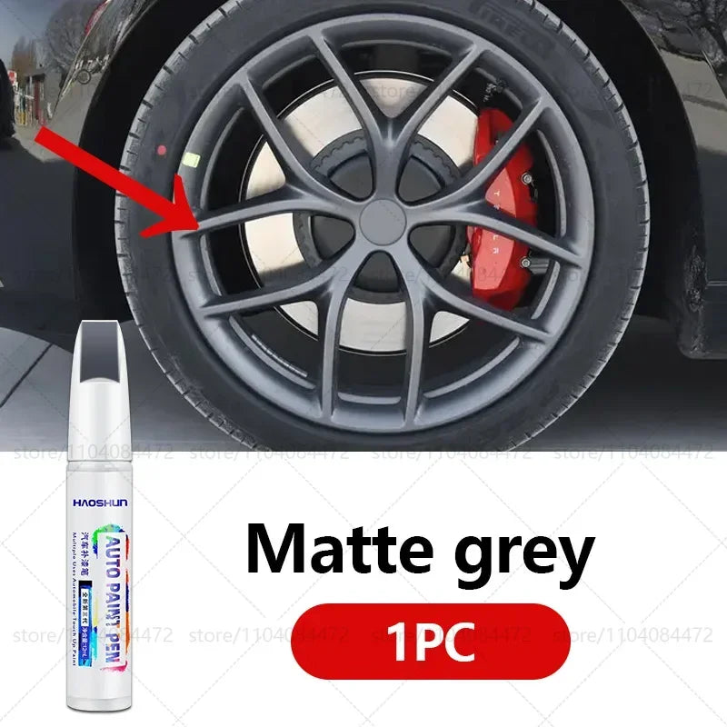 Car Paint Scratch Repair Pen Touch Up Paint  Accessories Black Pearl White Silver Deepsea Blue Red For Tesla Model 3 Y X S