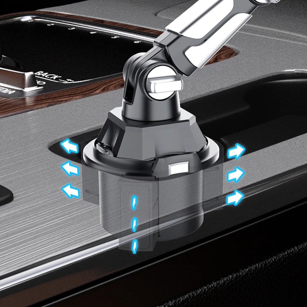 Adjustable Long Arm Car Tablet Holder for iPad, Kindle & Phones